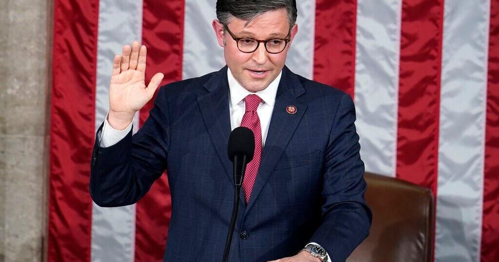 Christian conservatives cheer one of their own as Mike Johnson assumes ...