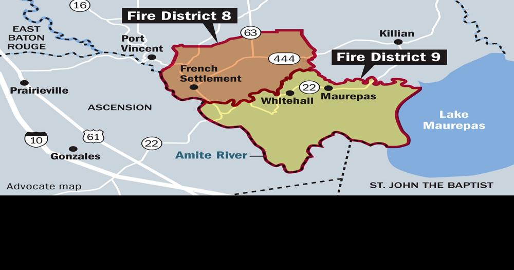 Two fire districts up for tax renewal in southern Livingston Parish