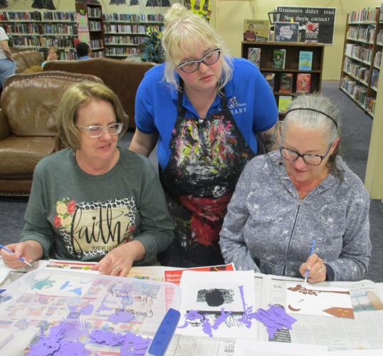 Hammond library art classes provides peaceful setting for budding