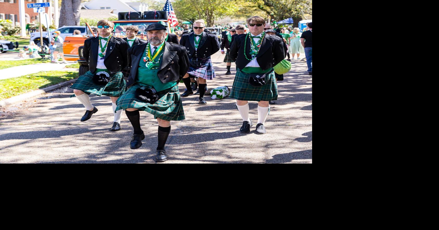 It's kilts, kisses and making special connections for these Baton Rouge St. Patrick's paraders