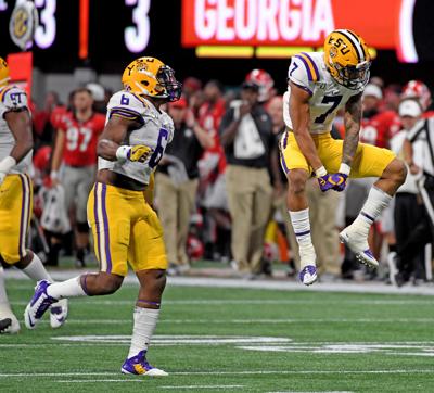 Former Teammates Ceedee Lamb And Grant Delpit Approach