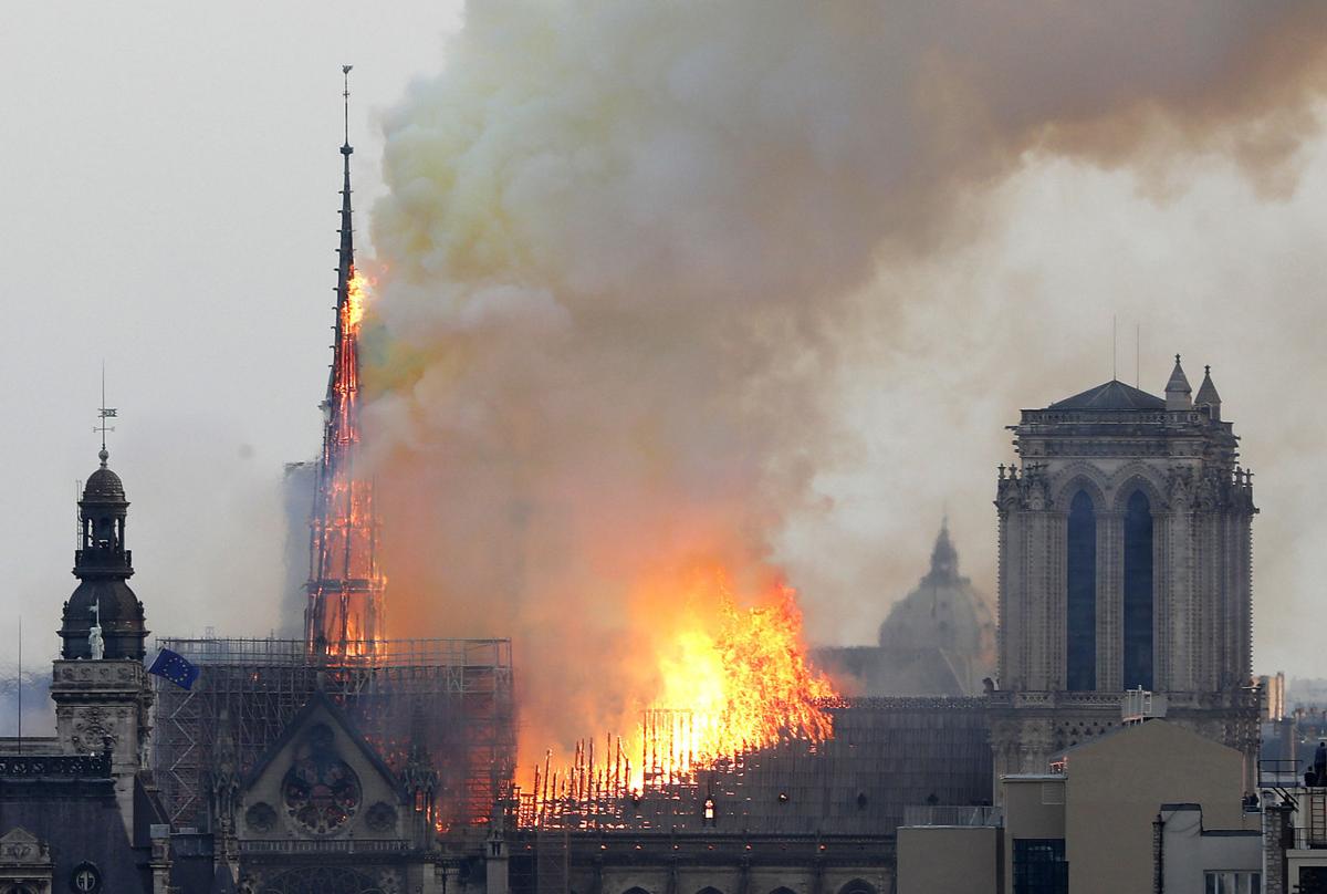 France Notre Dame Fire