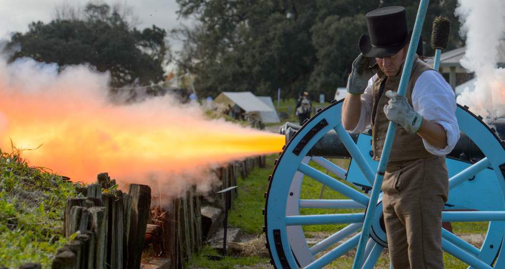 Photos: Re-enacting the 1815 Battle of New Orleans _lowres