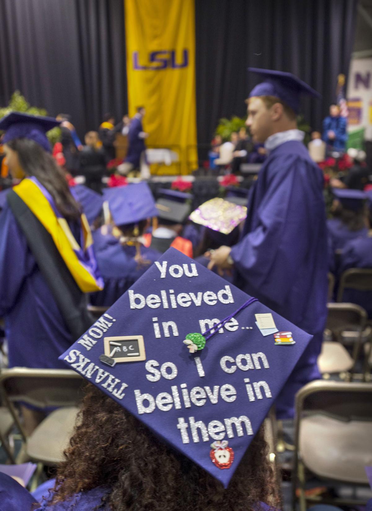 Photos Fall Commencement completes journey for LSU graduates Photos