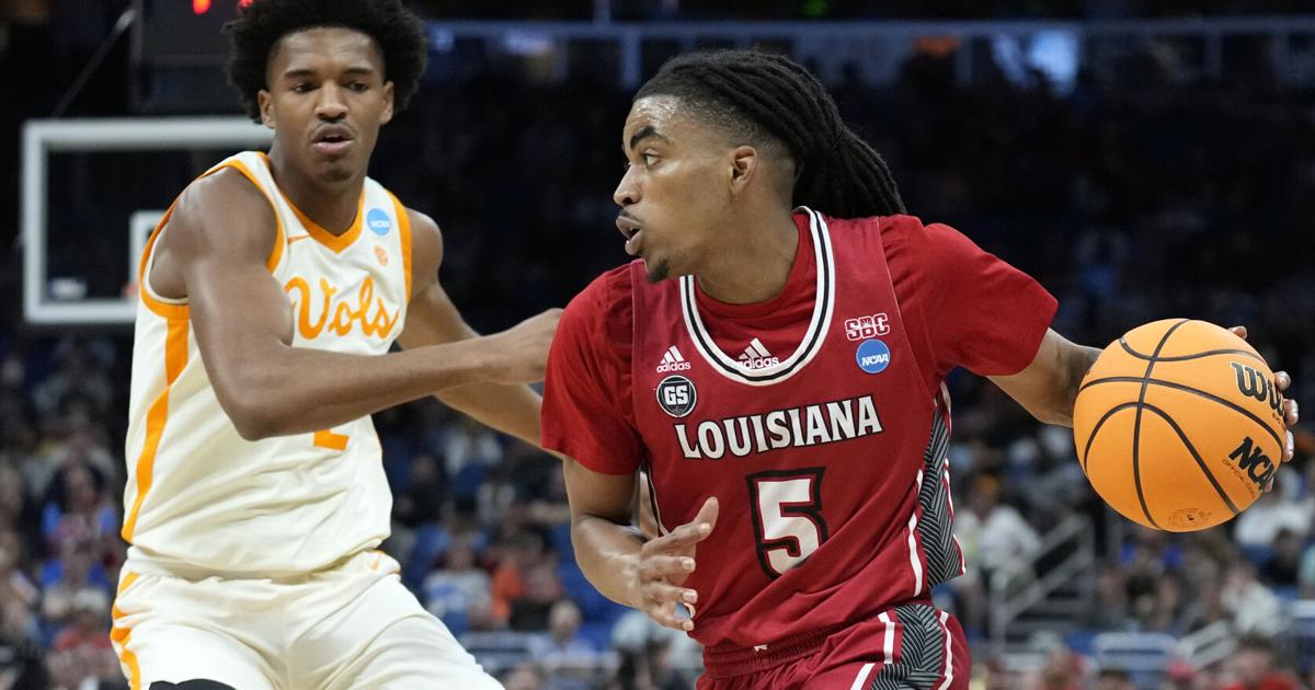 Louisiana Ragin Cajuns fall to Tennessee in NCAA first round | UL Ragin ...