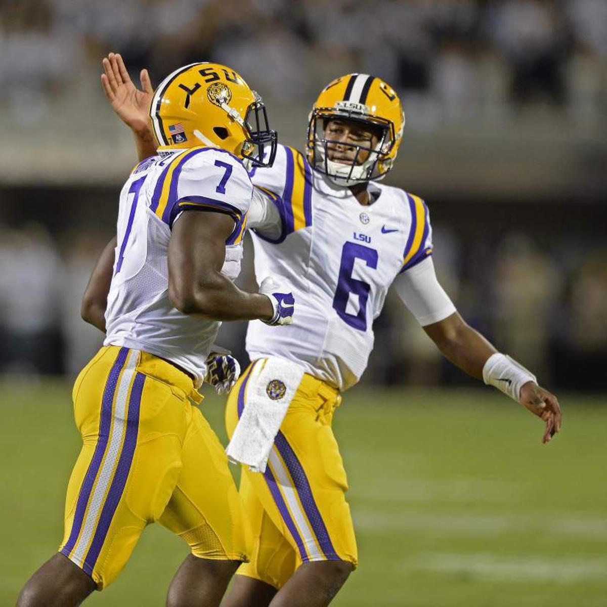 Lsu No 2 In First College Football Playoff Rankings Of 2015 Lsu