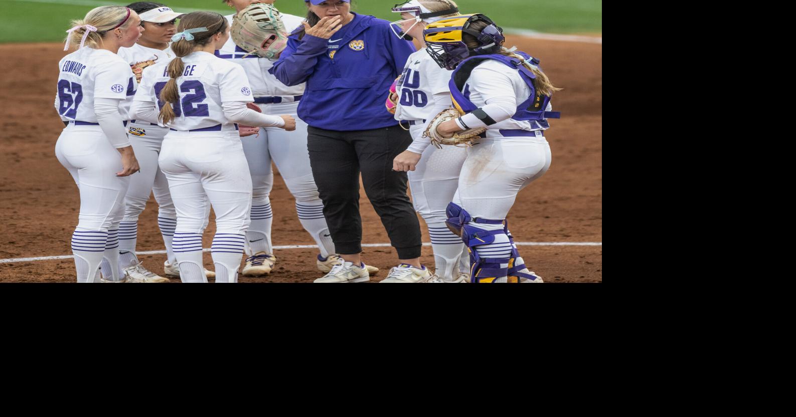 LSU softball's Friday game vs. Auburn has been postponed, due to rain ...