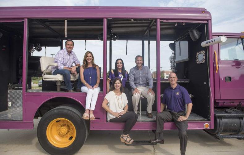 It’s LSU game week! And these fans will be enjoying this trickedout tailgating vehicle; send us
