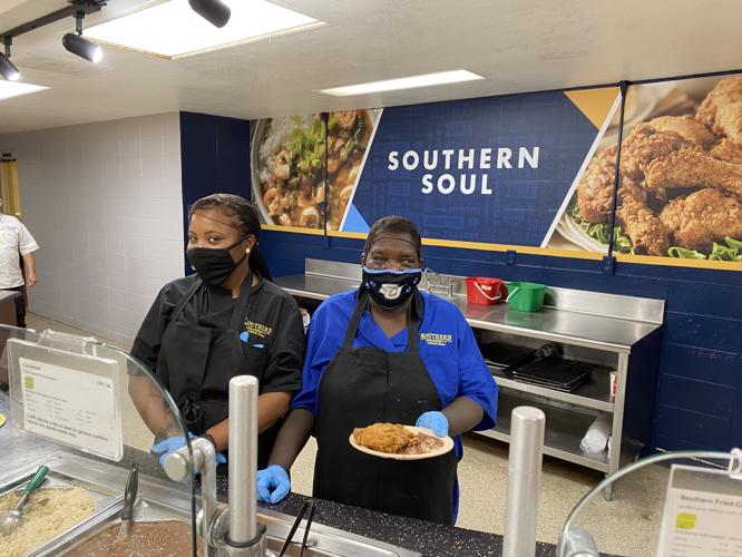 Fine red beans and rice at Southern University with Robyn Merrick ...