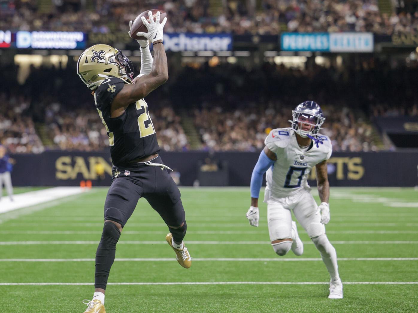 New Orleans Saints edge the Tennessee Titans 16-15