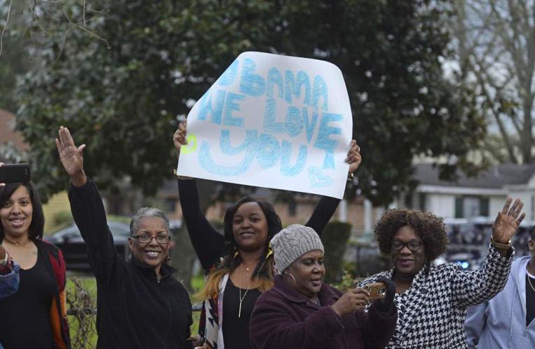 Obama entertains playful Baton Rouge crowd of 1,000 at McKinley -- then ...