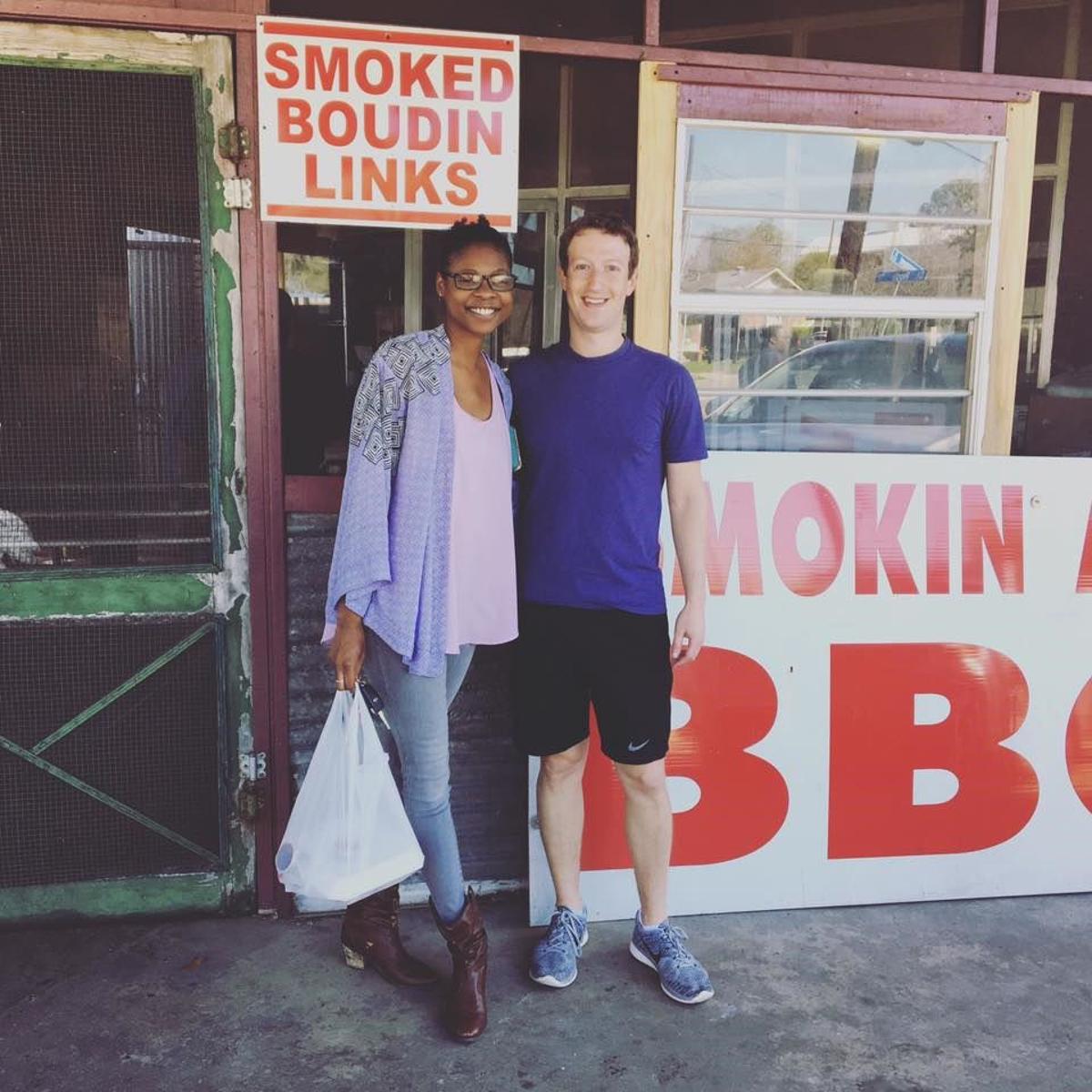 Facebook S Mark Zuckerberg Gives Baton Rouge Mother Advice While