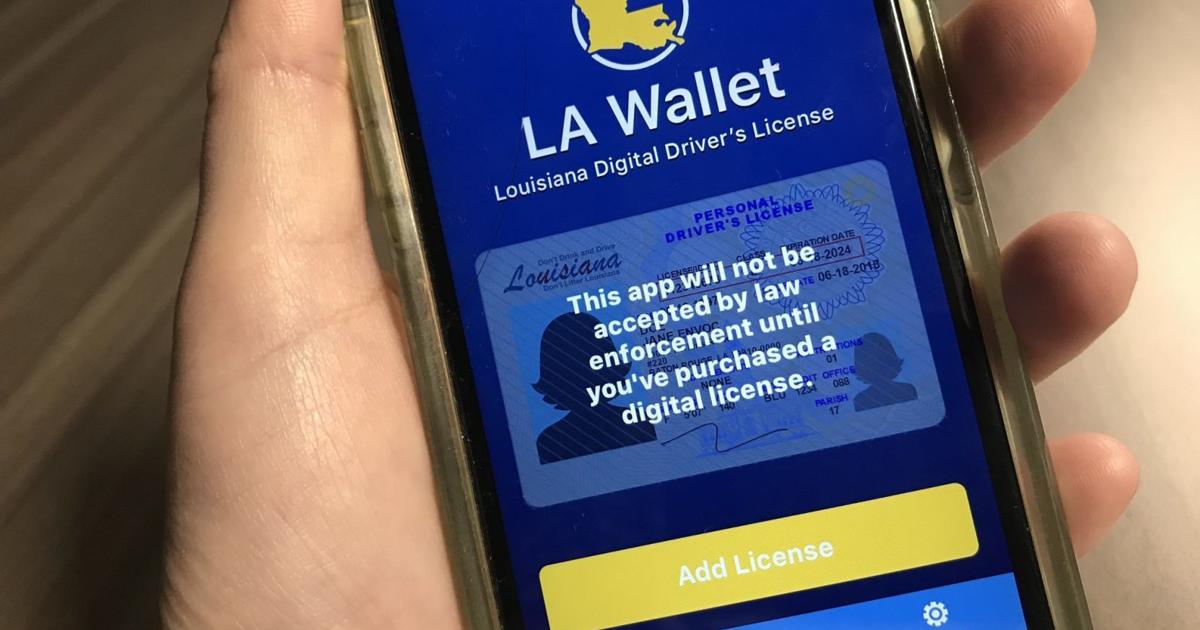 Louisianans can now use LA Wallet as a digital ID at airports ...