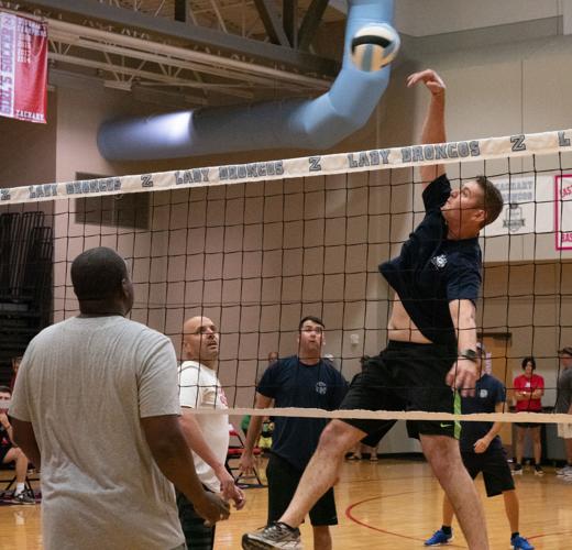 Zachary High volleyball game features alumni, faculty, police and