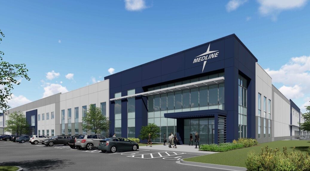 Medline breaks ground on Hammond distribution center as neighbors vow