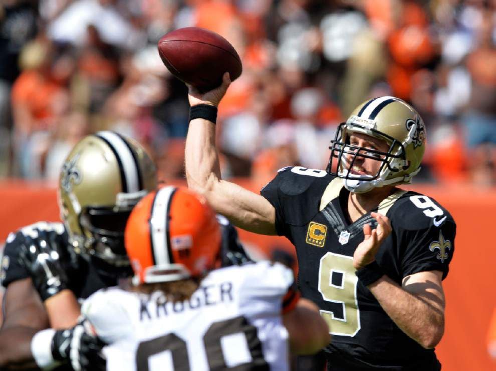 Video: Saints quarterback Drew Brees says team has to bear down and be positive _lowres