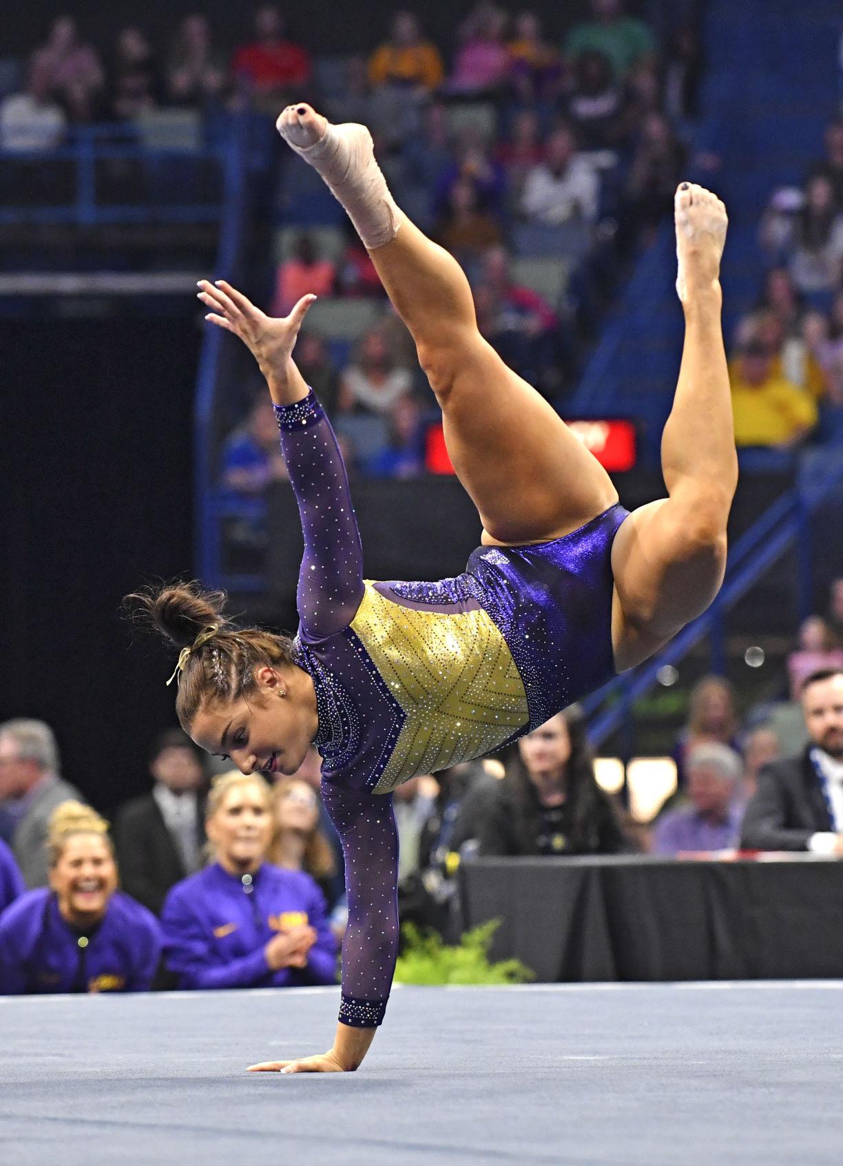 LSU gymnasts on a big roll heading home to host NCAA regional in the PMAC, April 46 LSU