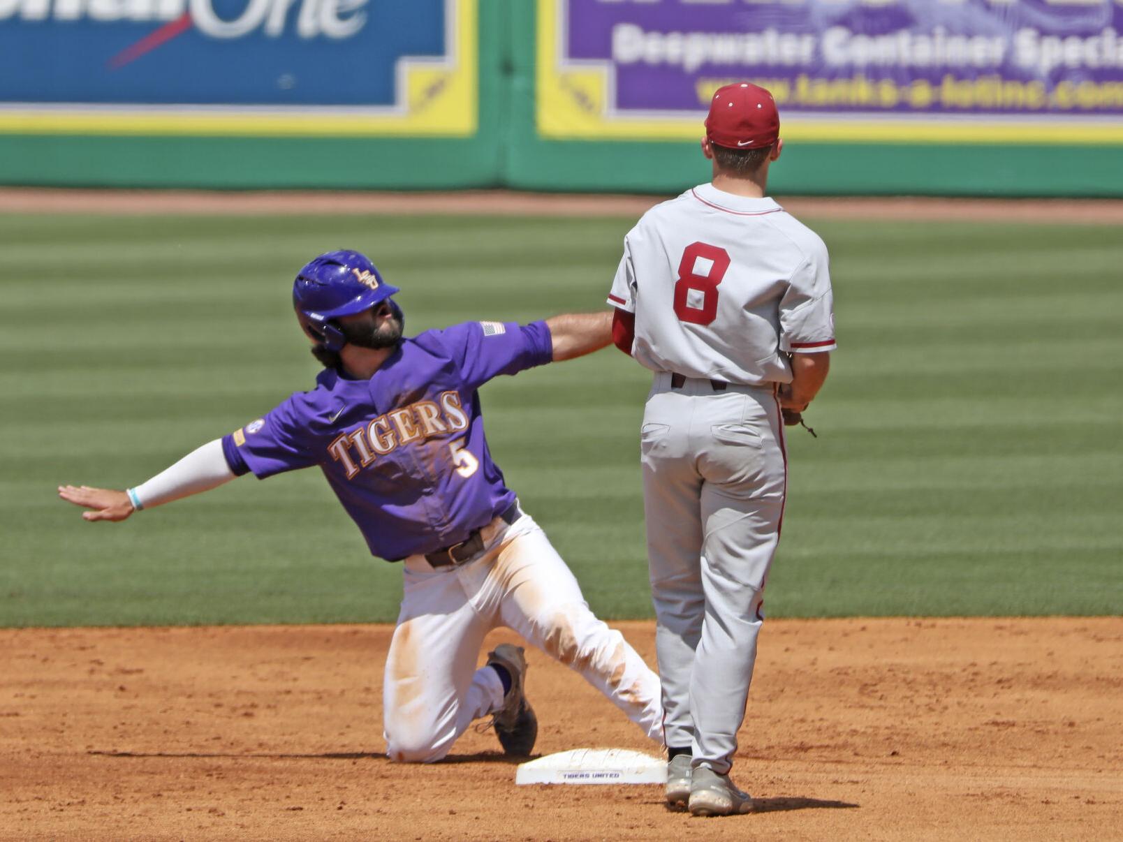 Late LSU baseball rally falls short as Alabama evens series, setting up pivotal finale | LSU | theadvocate.com