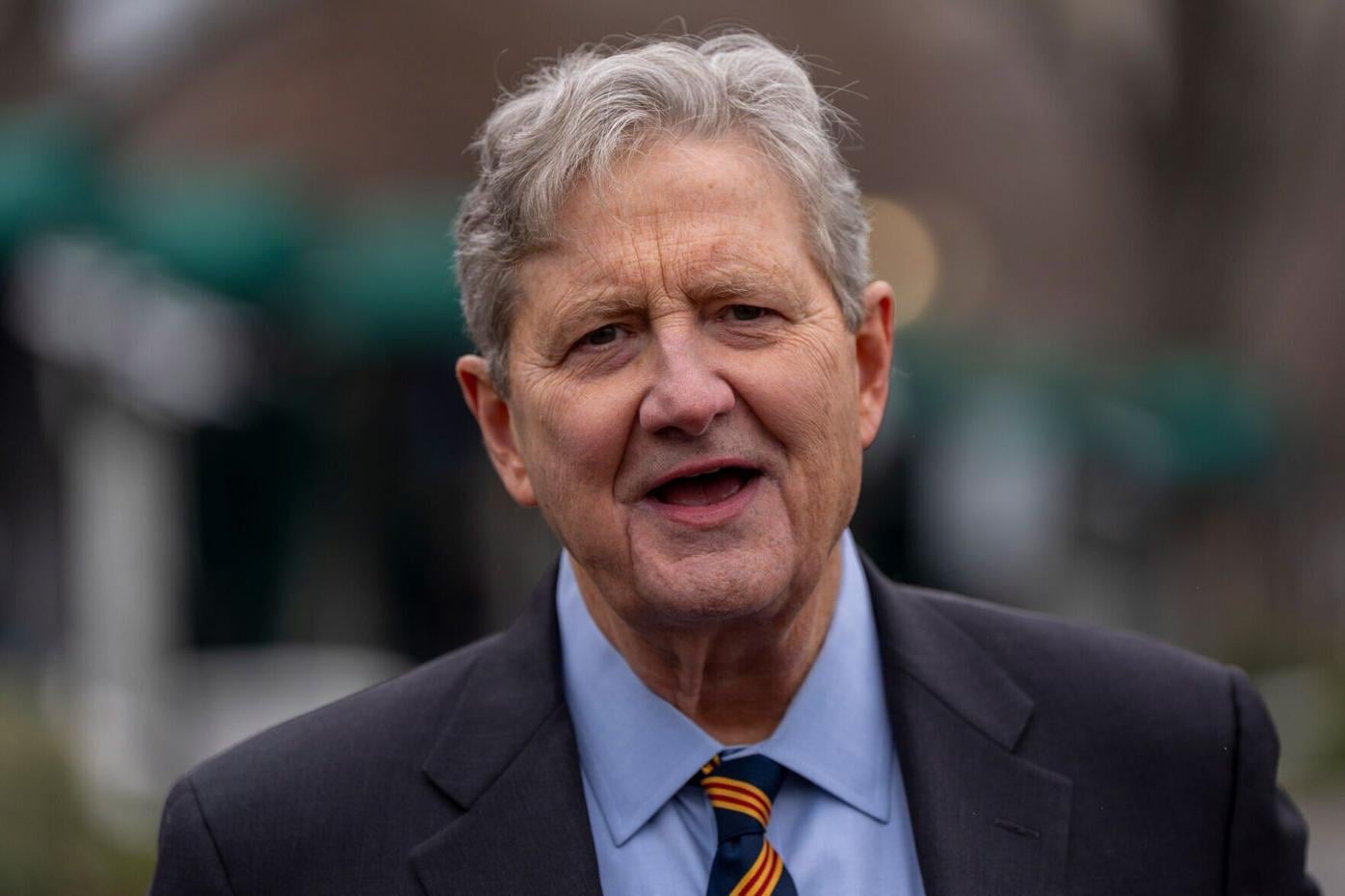 Sen. John Kennedy, in Broussard, speaks against tariffs ...