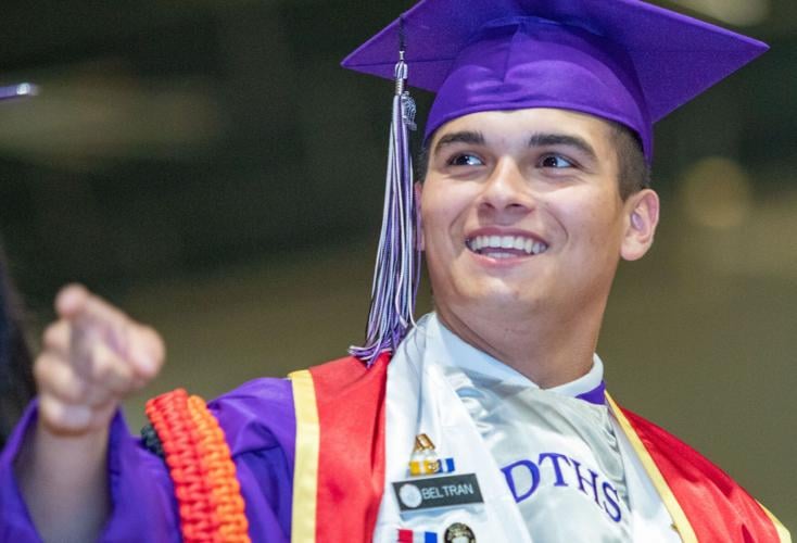 Dutchtown High's Class of 2022 graduates during ceremony at LamarDixon