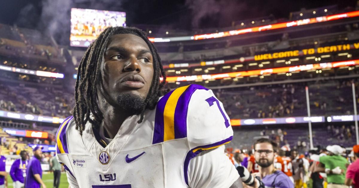 LSU Football verliert Star-Tight End Trey'Dez Green verletzungsbedingt ...