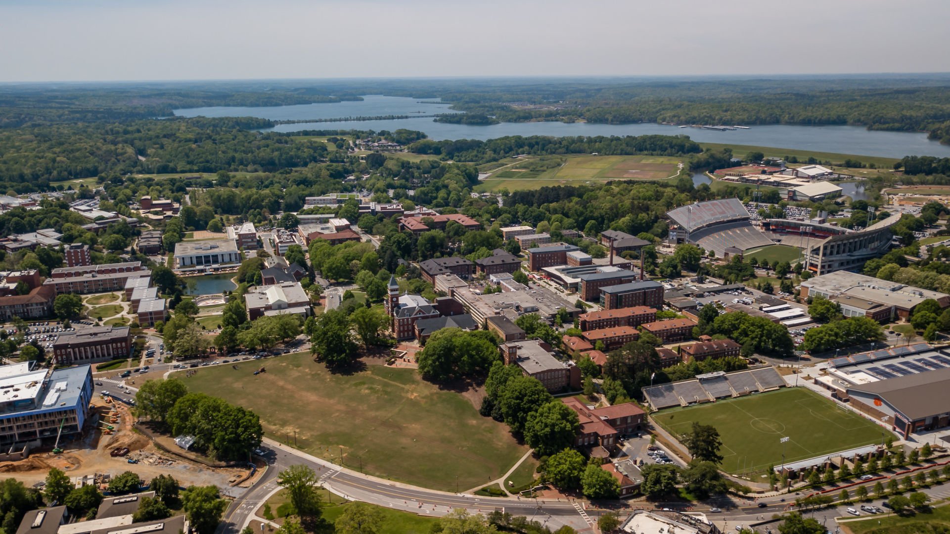 Clemson Campus Aerial | | Theadvocate.com