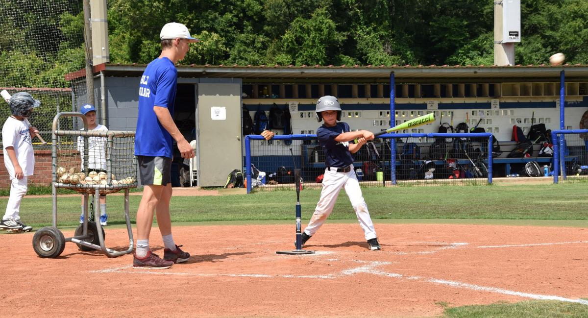 St Francisville Baseball Park Players Learn Baseball Skills At Gannon Achord Baseball Summer