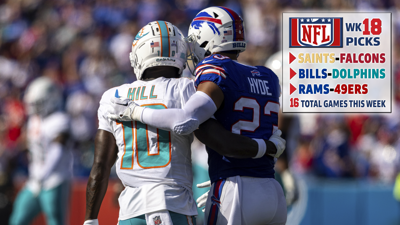 NFL Week 18 Picks: Dolphins and Bills play for AFC East title