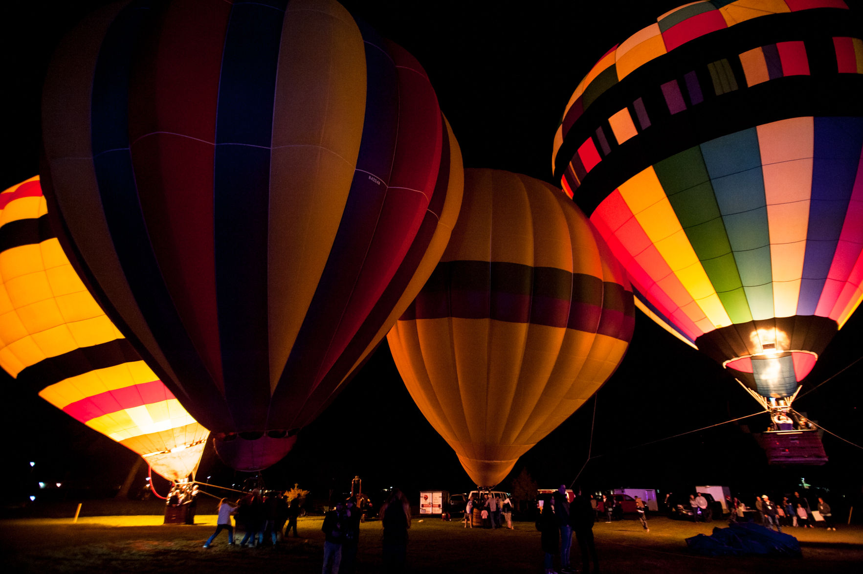 hot air balloon festival this weekend