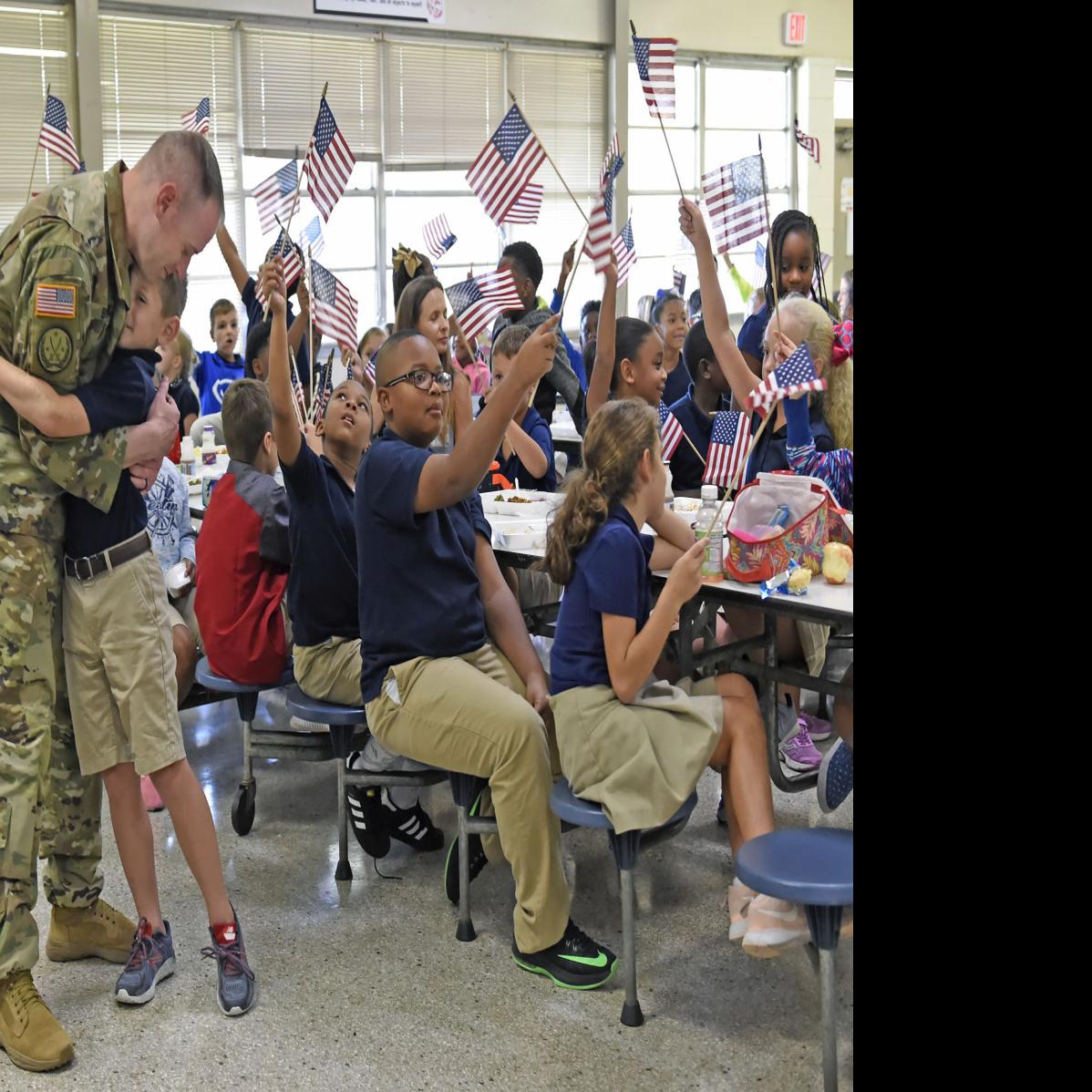 I Really Missed Him Brusly 3rd Grader Reunited With Military Father In Surprise Visit At School Westside Theadvocate Com
