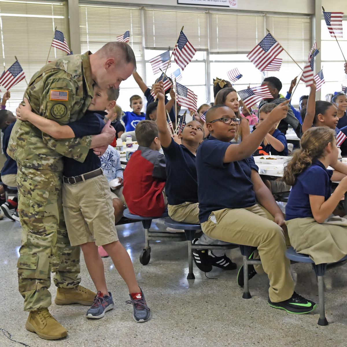 I Really Missed Him Brusly 3rd Grader Reunited With Military Father In Surprise Visit At School Westside Theadvocate Com I Really Missed Him Brusly 3rd Grader Reunited With Military Father In Surprise Visit At School Westside Theadvocate Com