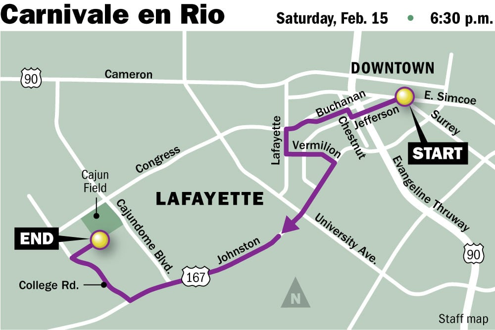 Lafayette Parade Schedule 2022 Mardi Gras 2020: See Maps Of Routes, Roll Times For Parades In Acadiana  This Year | Mardi Gras | Theadvocate.com