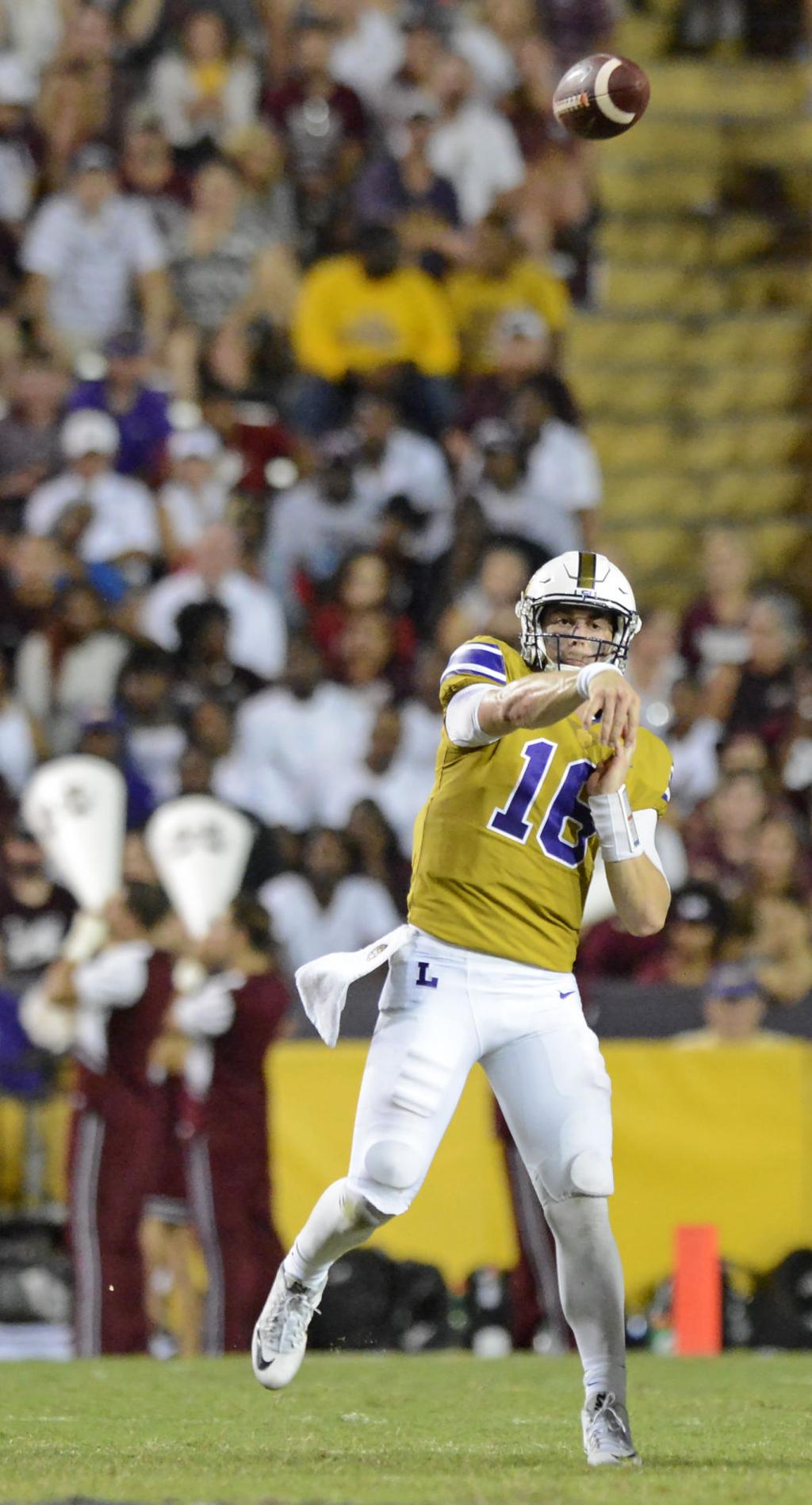 Lsu S Danny Etling Idolized Drew Brees Outworks Everyone