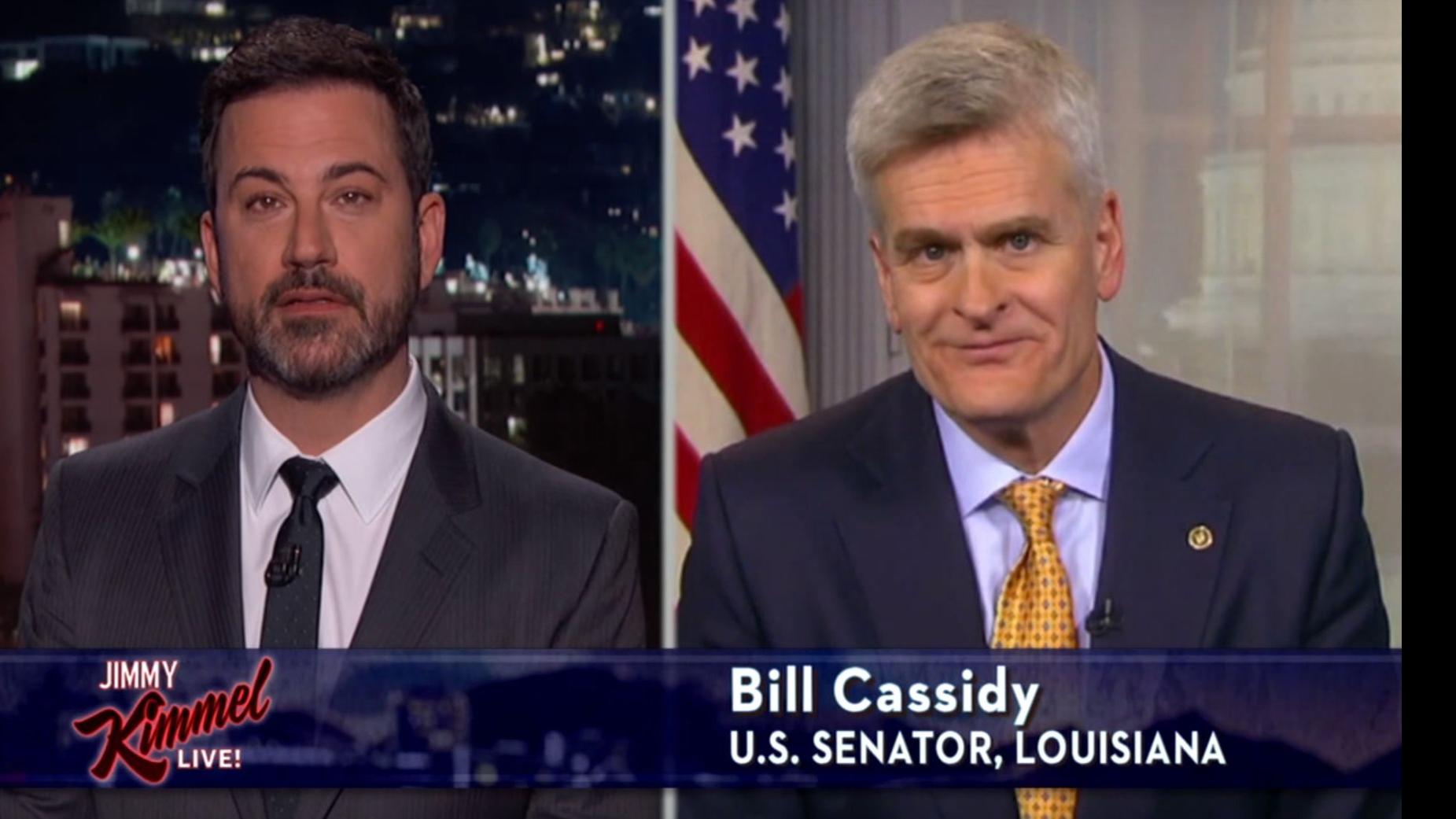Video Jimmy Kimmel Calls Bill Cassidy A Liar Rips U S Senator S Healthcare Plan State Politics Theadvocate Com