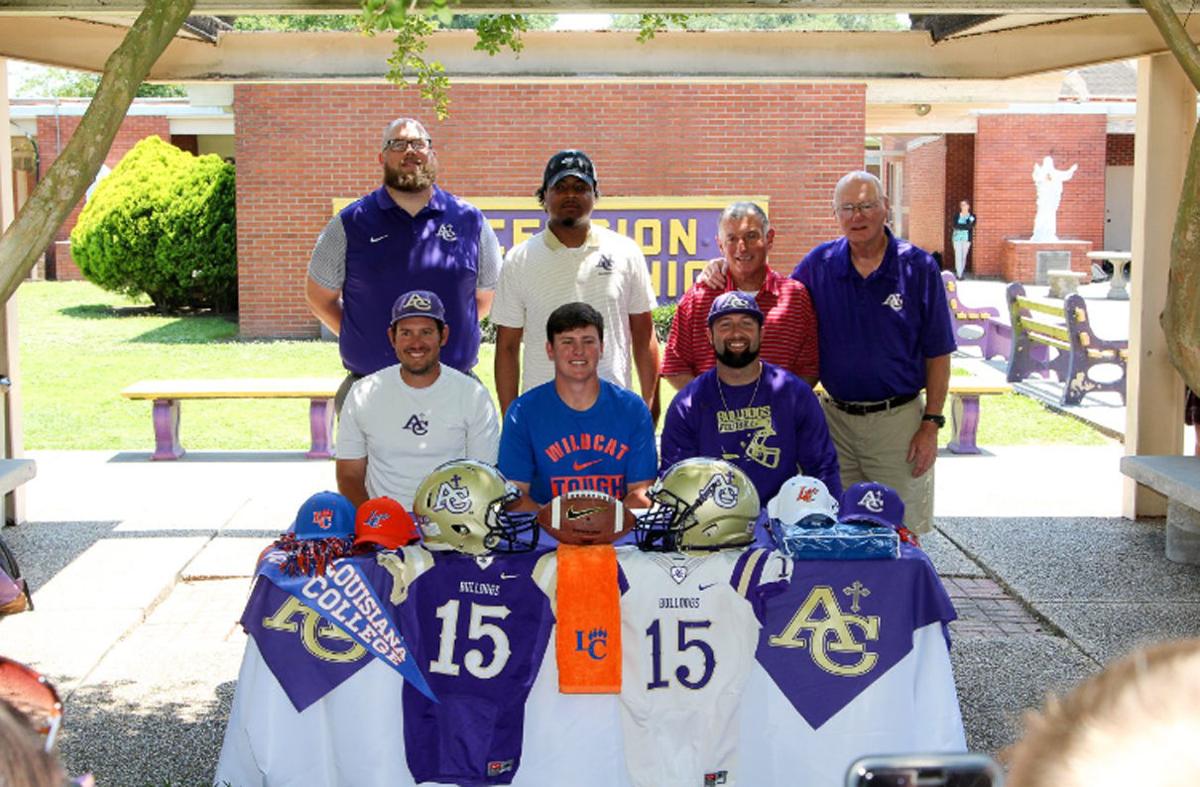 Standout Football Player At Ascension Catholic High Signs With