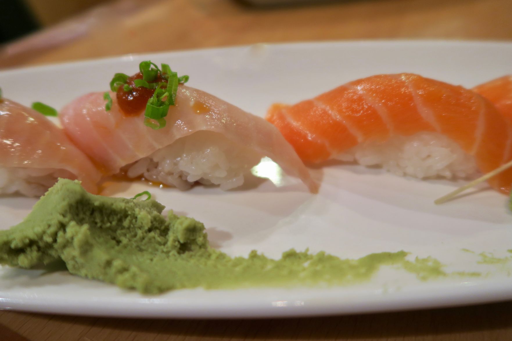 red snapper sushi