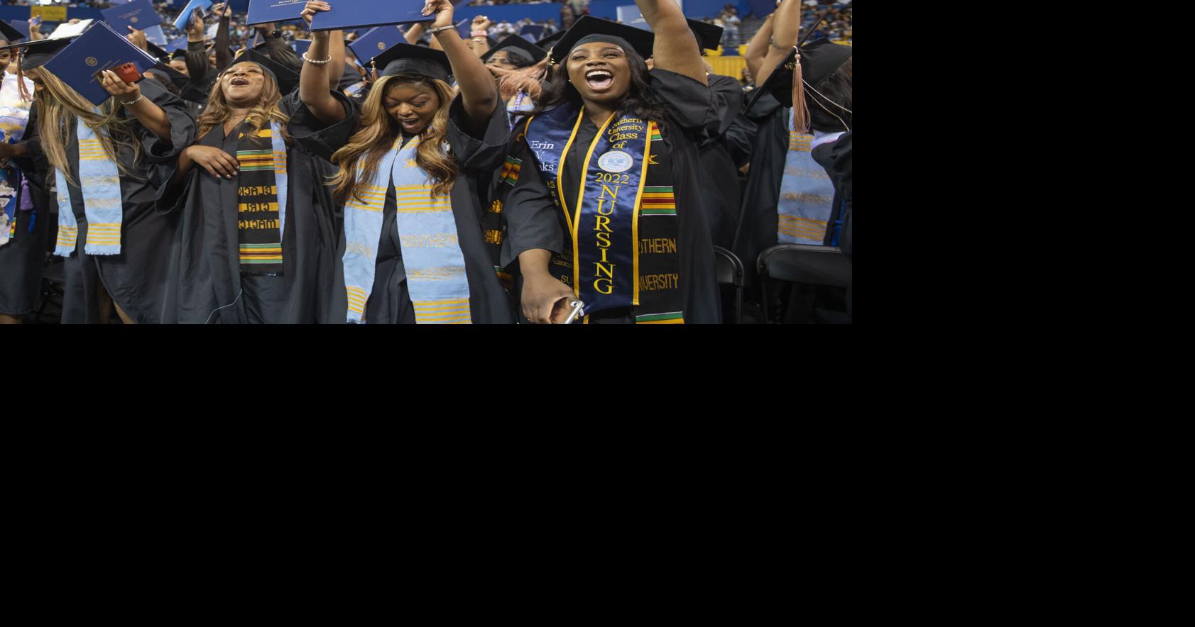 Photos Southern University Spring Commencement graduates over 560