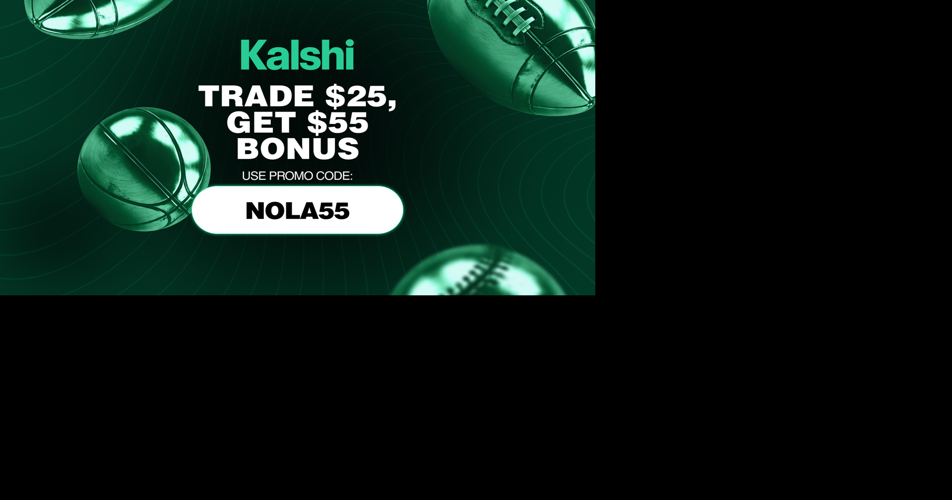 Kalshi Promo Code NOLA55: Score $55 NBA Bonus (Oct. 27)