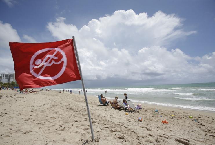 rip current stock photo