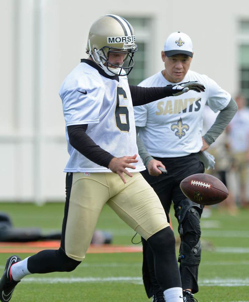 A FEW MINUTES WITH Thomas Morstead Saints