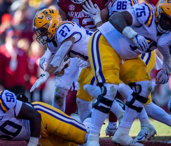 LSU vs. Arkansas Check out a summary of how they scored LSU