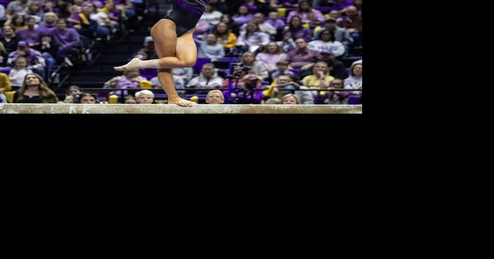 Kailin Chio's clutch beam showing closes out big win for No. 2 LSU gymnastics at Mizzou