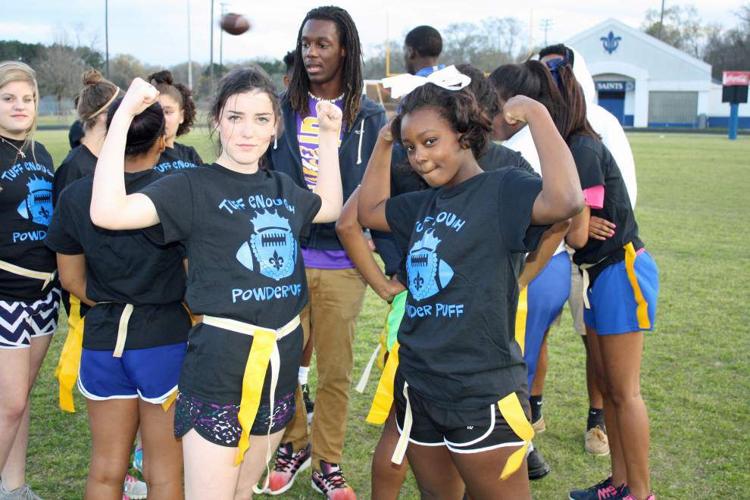 Powder puff flag football game raises funds for St. Jude West Feliciana