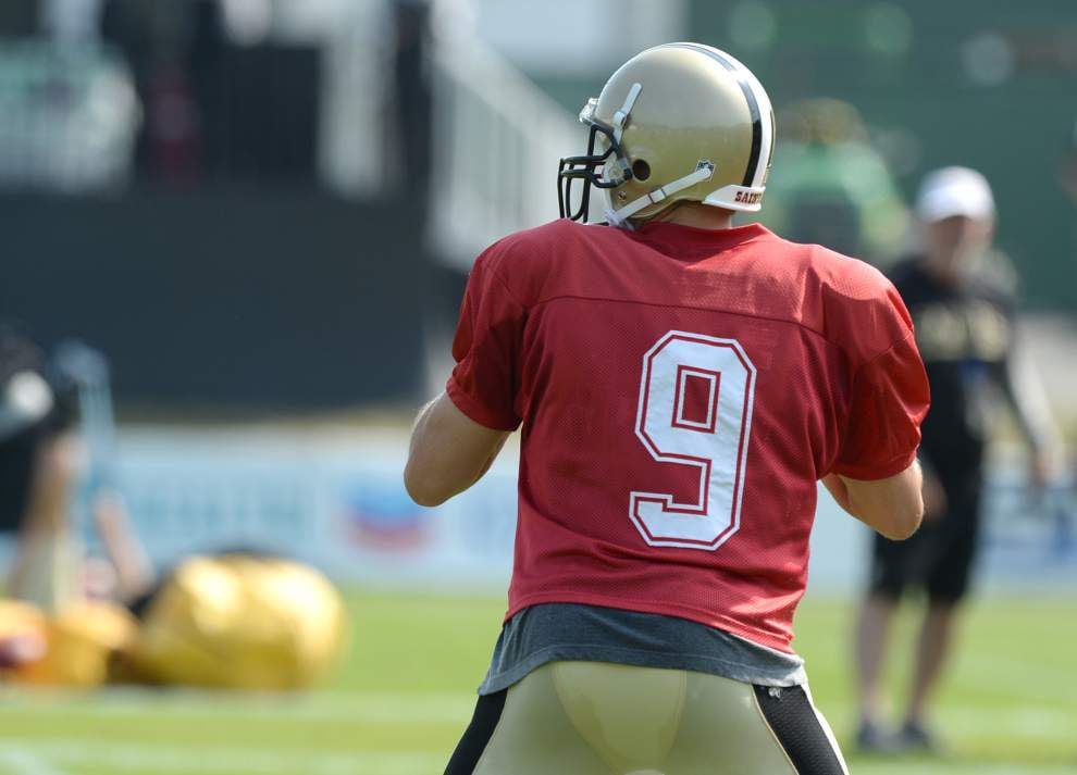 Reports during the Saints' Friday practice (Aug. 1) _lowres
