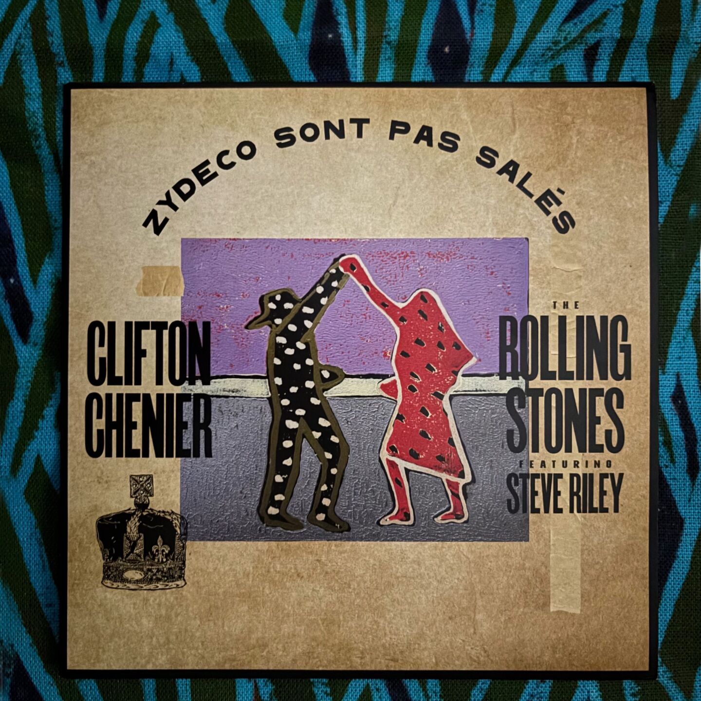 Francis Pavy art on Clifton Chenier Rolling Stone tribute