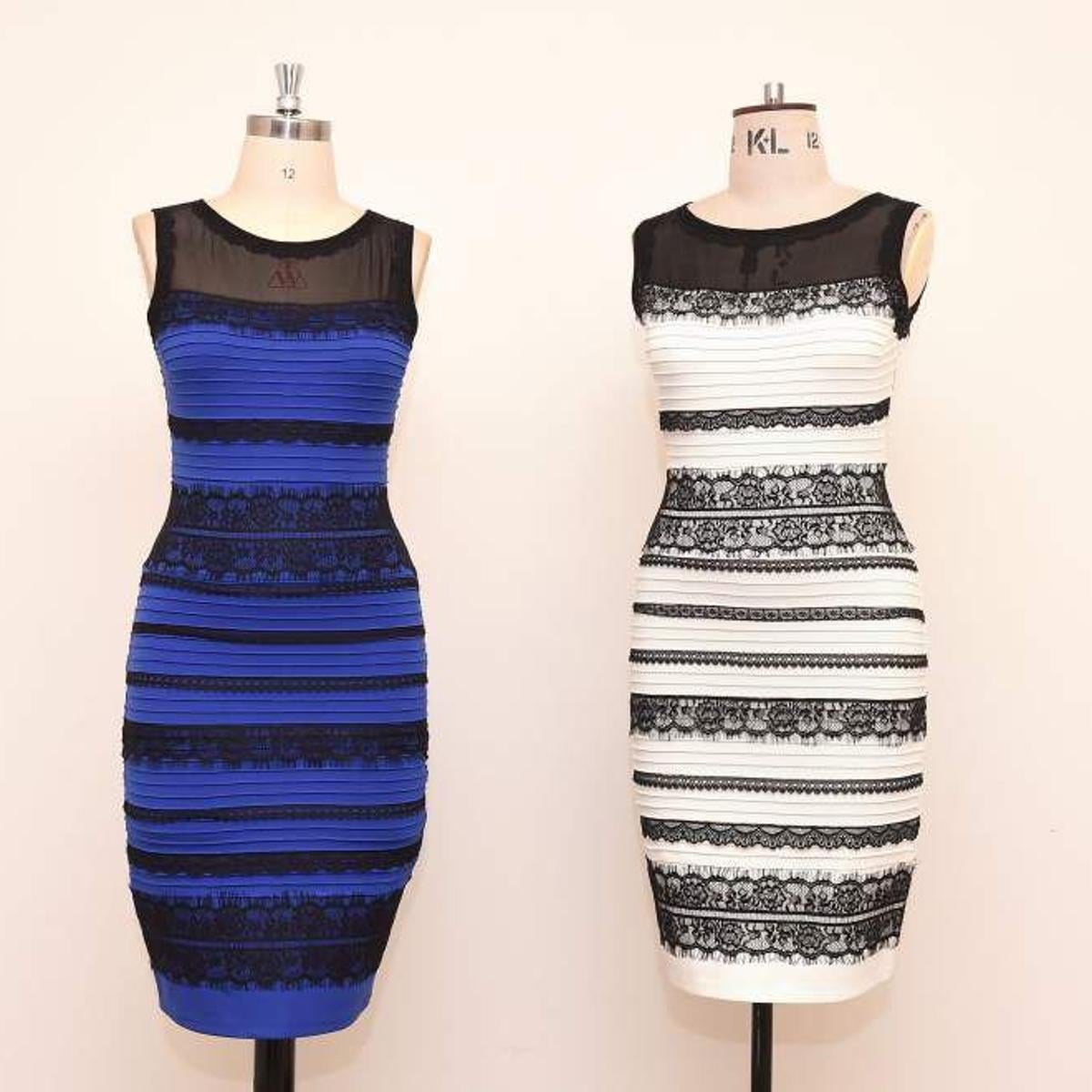 red and blue dress debate The White and Gold (No, Blue and Black!) Dress That Melted the Internet