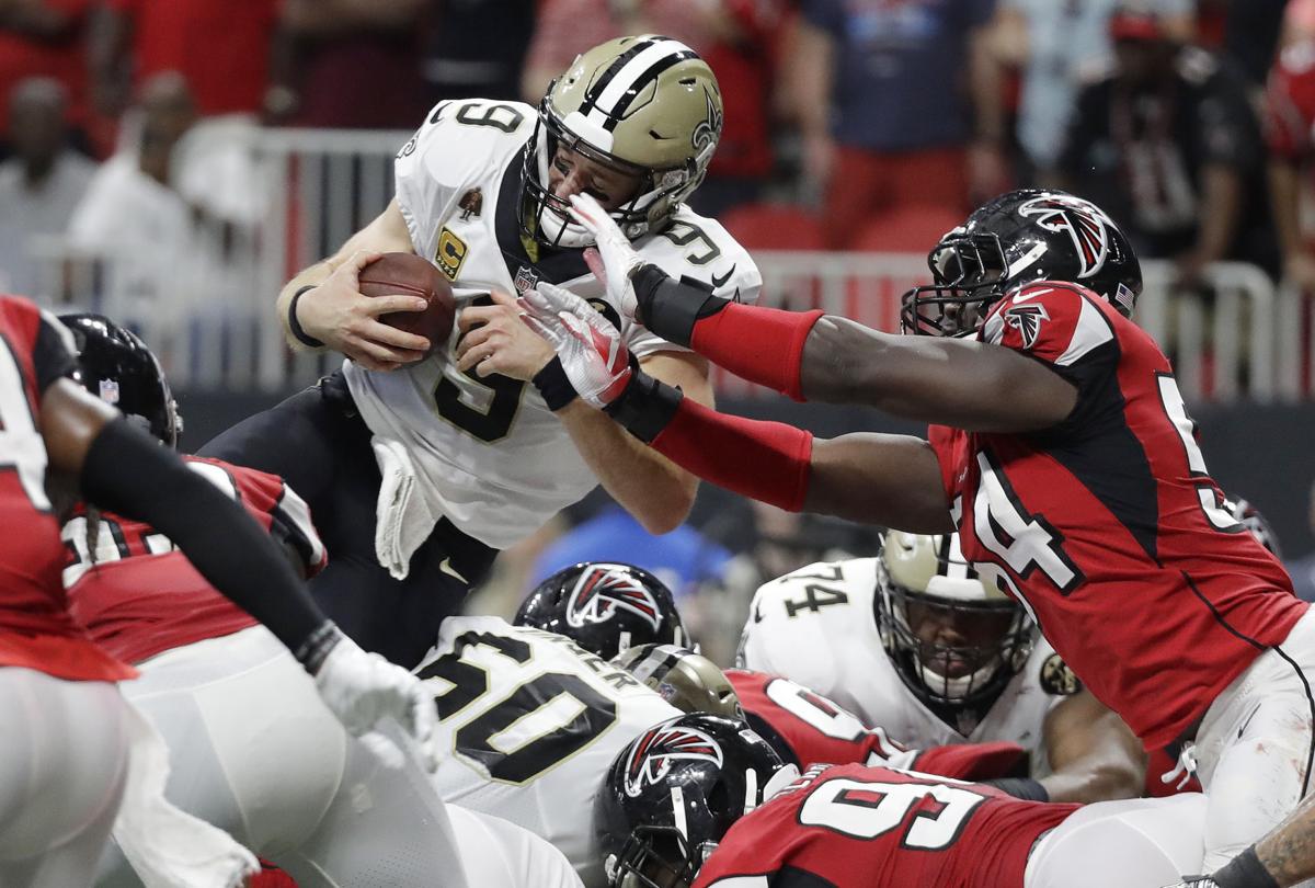 APTOPIX Saints Falcons Football