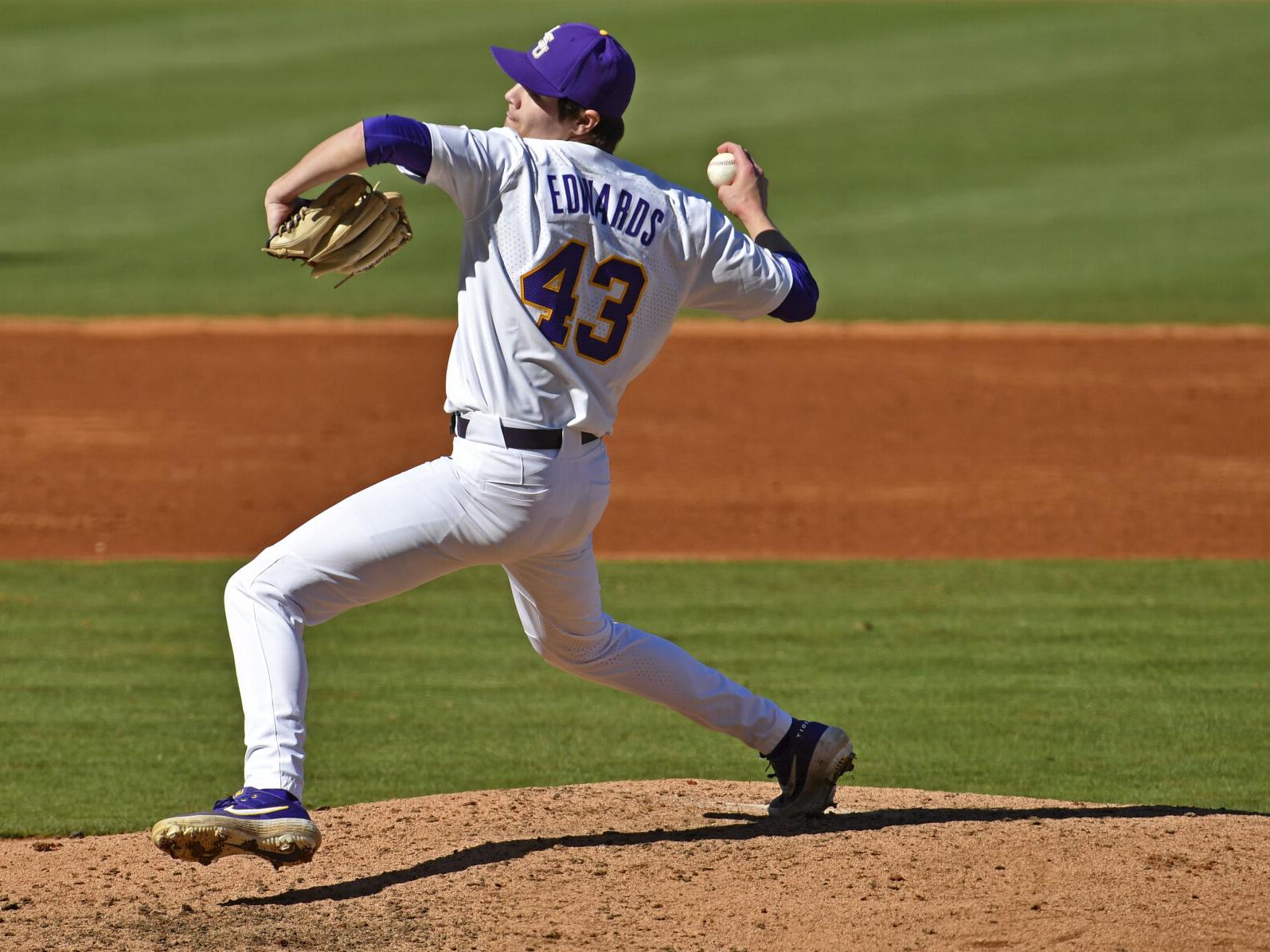 Before he started for LSU, pitcher Garrett Edwards had a prolific basketball career | LSU | theadvocate.com