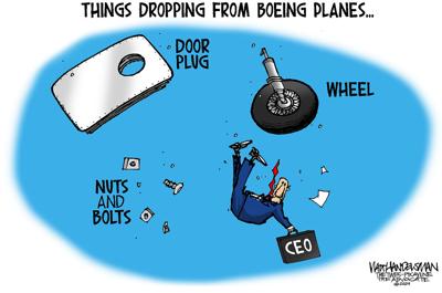 Walt Handelsman: Boeing