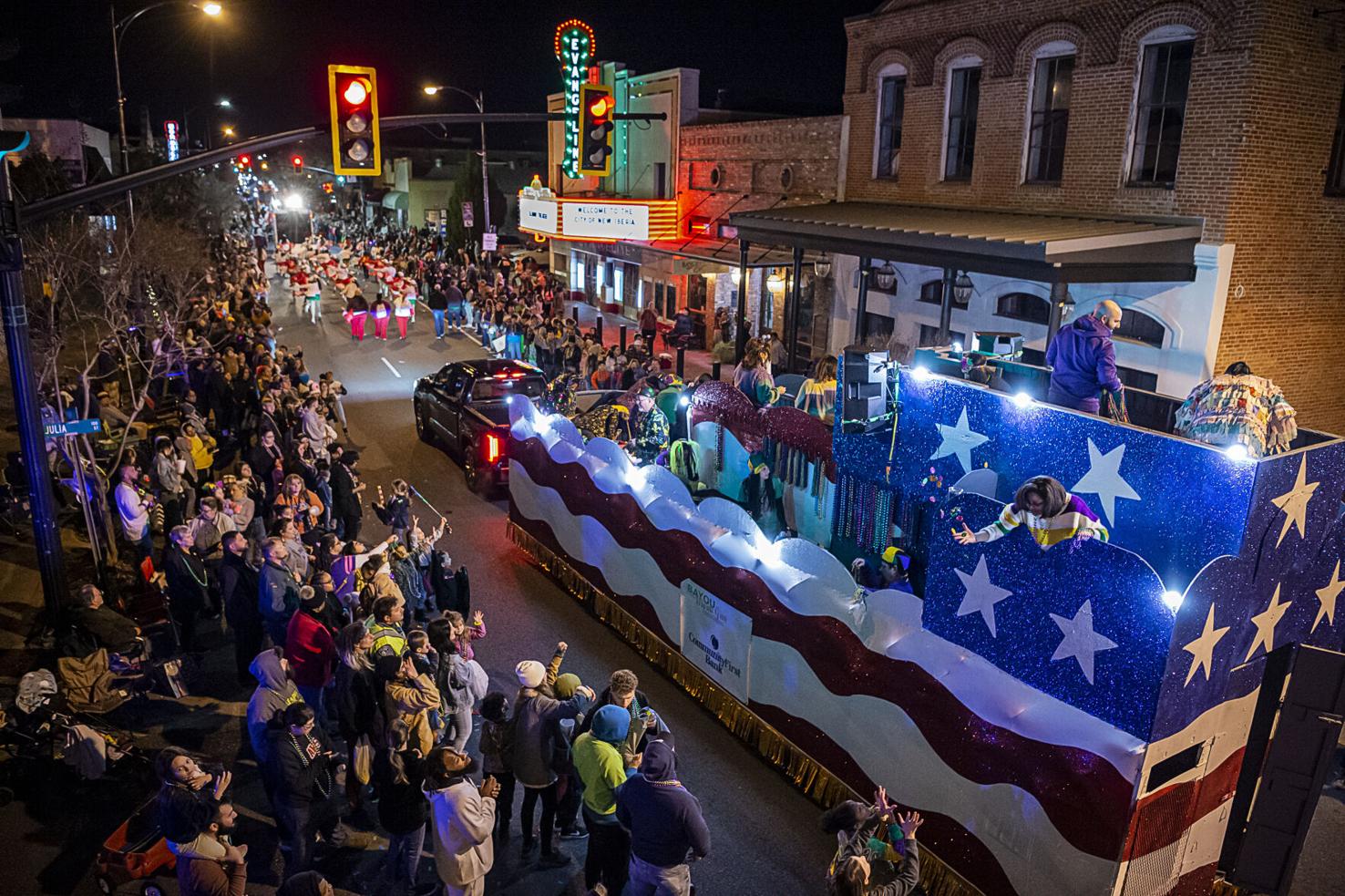 Photos Bayou Mardi Gras Parade rolls in New Iberia Photos